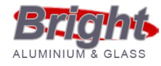 Bright Aluminium & Glass