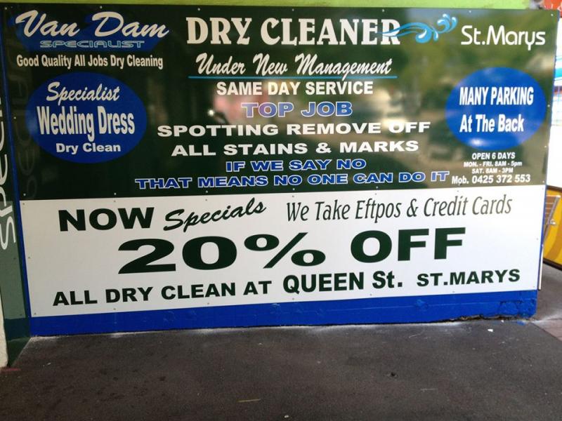 Van Dam Dry Cleaners
